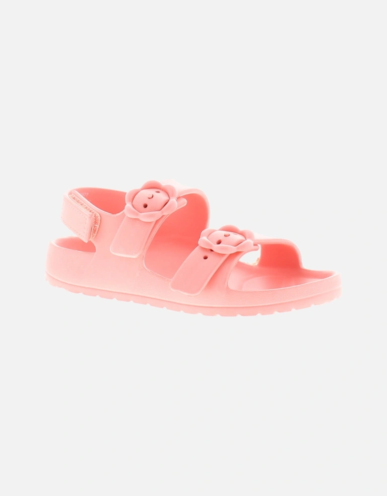 Girls Sandals Infants Besty pink Dual Size UK Size