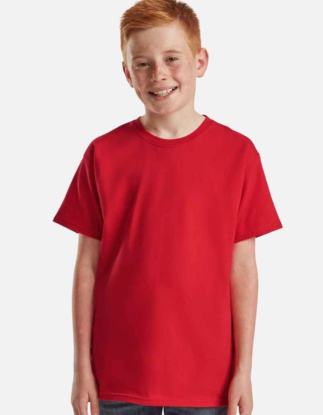 Childrens/Kids Iconic 195 Plain T-Shirt