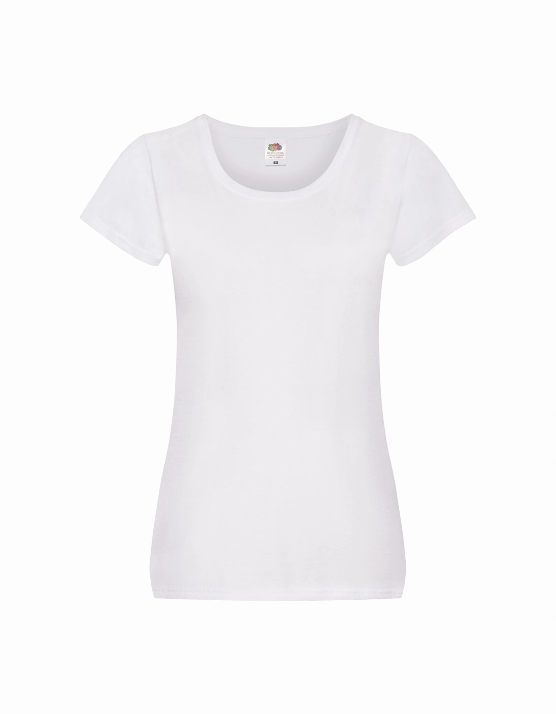 Womens/Ladies Original Plain Lady Fit T-Shirt, 4 of 3