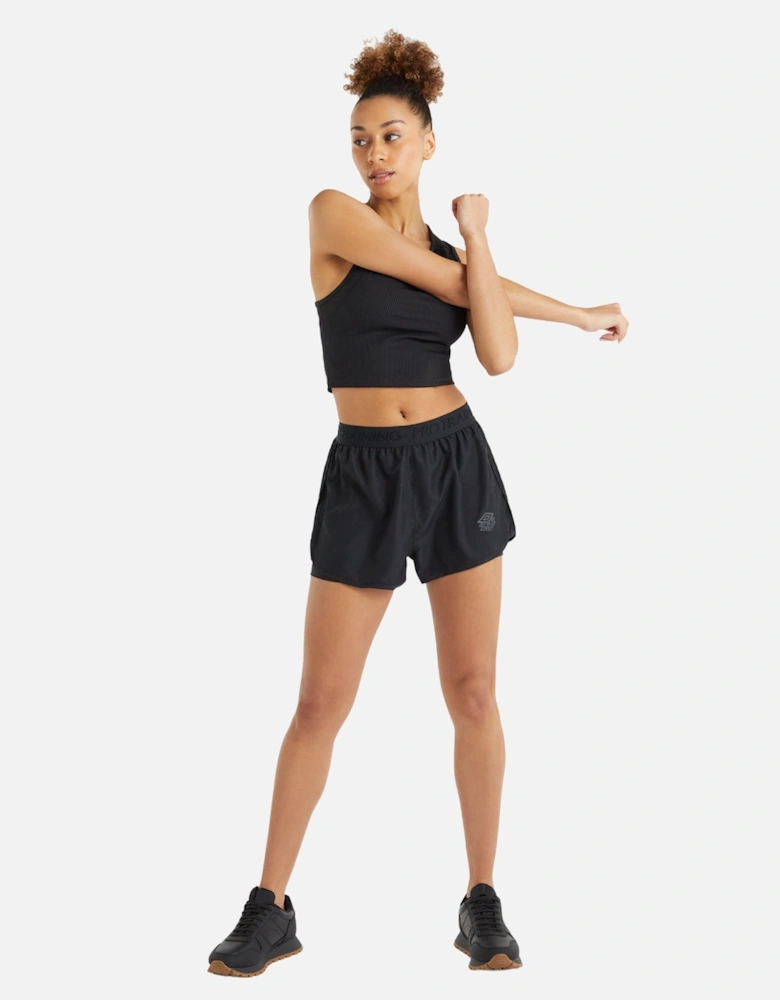 Womens/Ladies Pro Training Hybrid Shorts