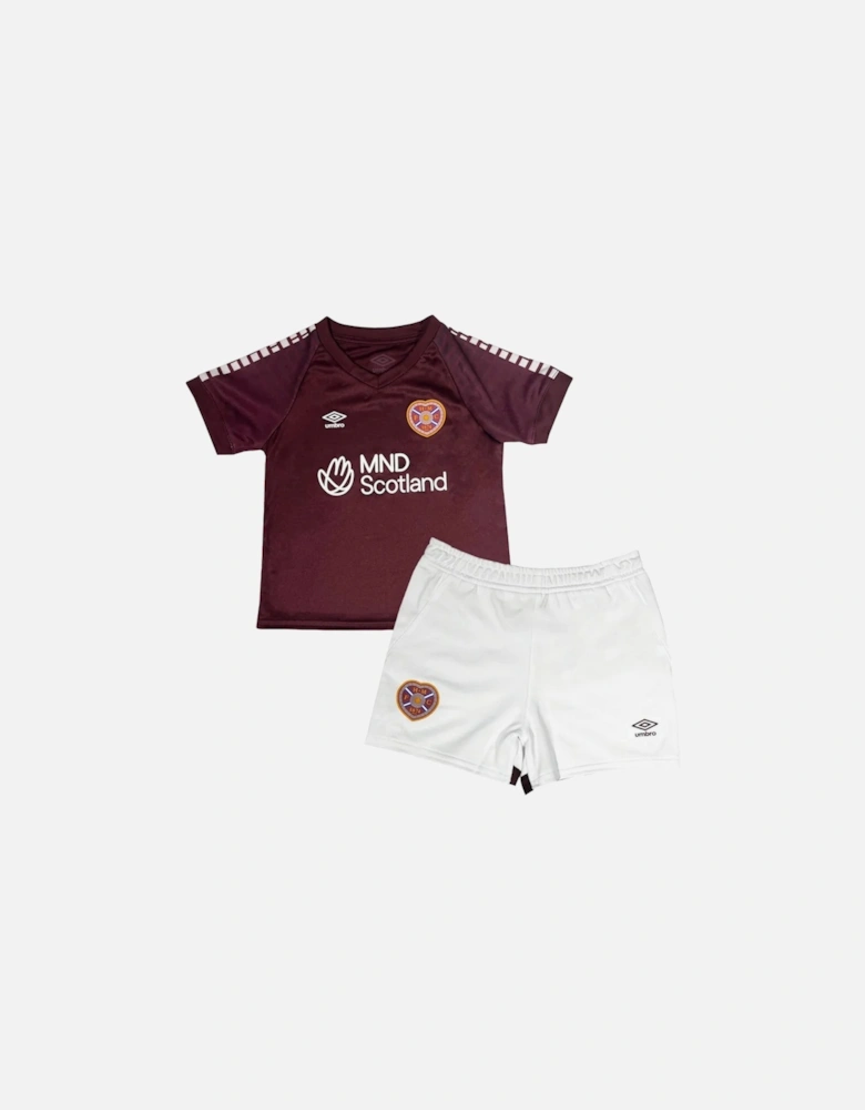 Baby 23/24 Heart Of Midlothian FC Home Kit