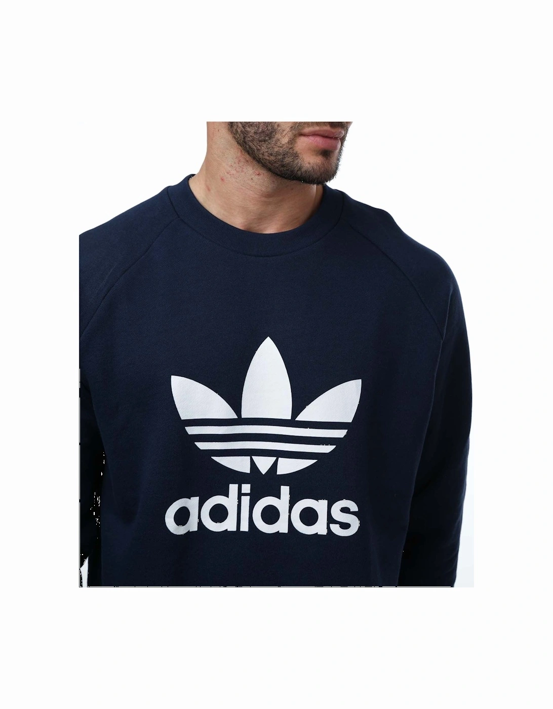 Mens Adicolor Classics Trefoil Crew Sweatshirt
