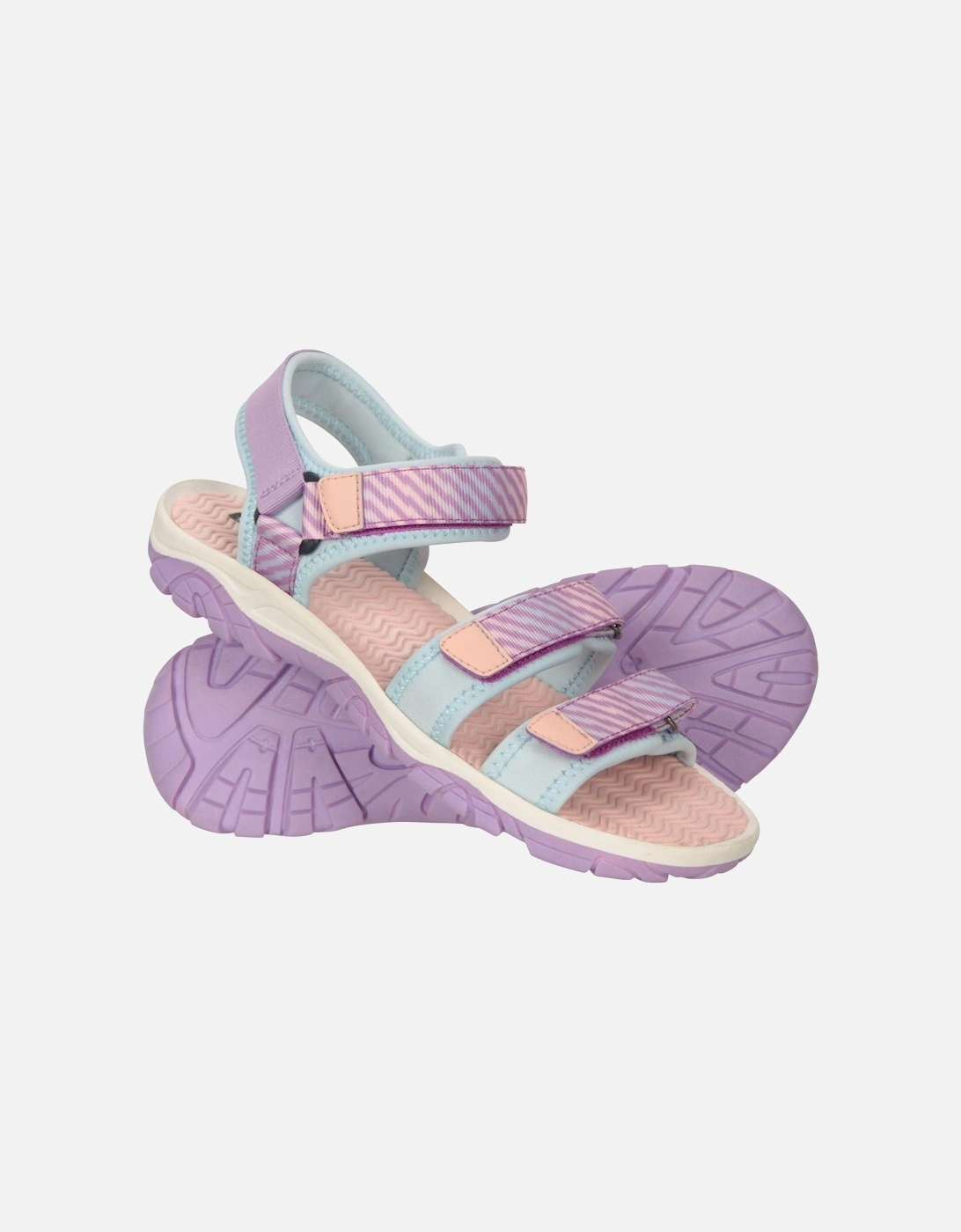 Childrens/Kids 3 Touch Fastening Strap Sandals, 6 of 5