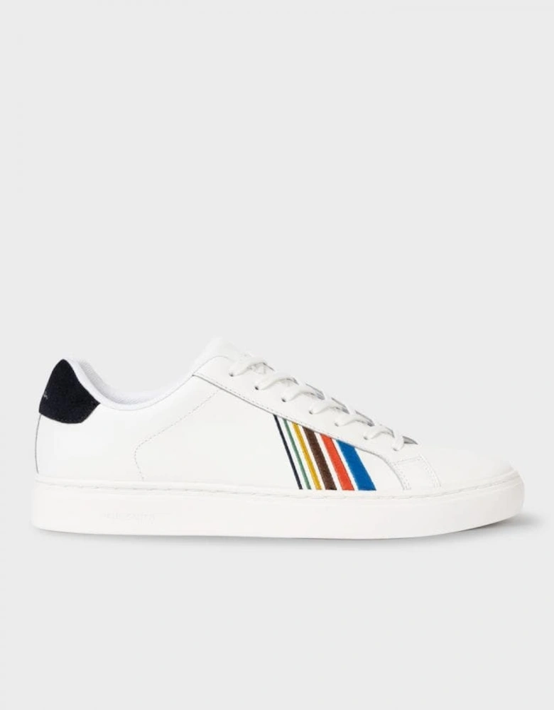 Rex Embroided Stripe Mens Trainers