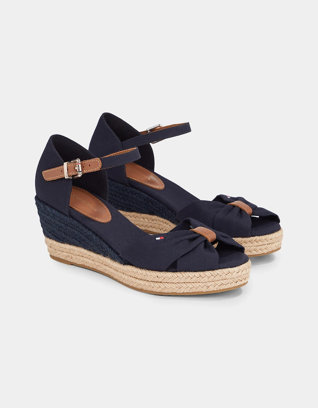 Womens Basic Open Toe Mid Wedge, 5 of 4