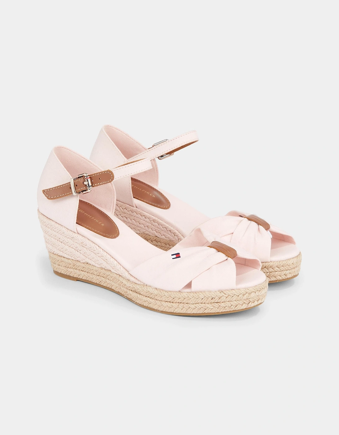 Womens Basic Open Toe Mid Wedge, 5 of 4