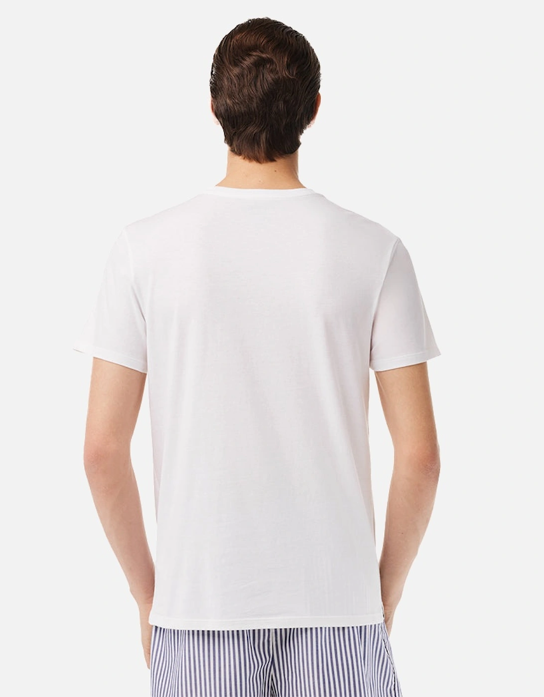3-Pack Crew-Neck Cotton T-Shirts, White