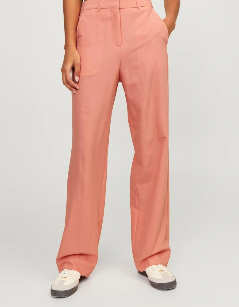 High Waisted Trouser - Peach