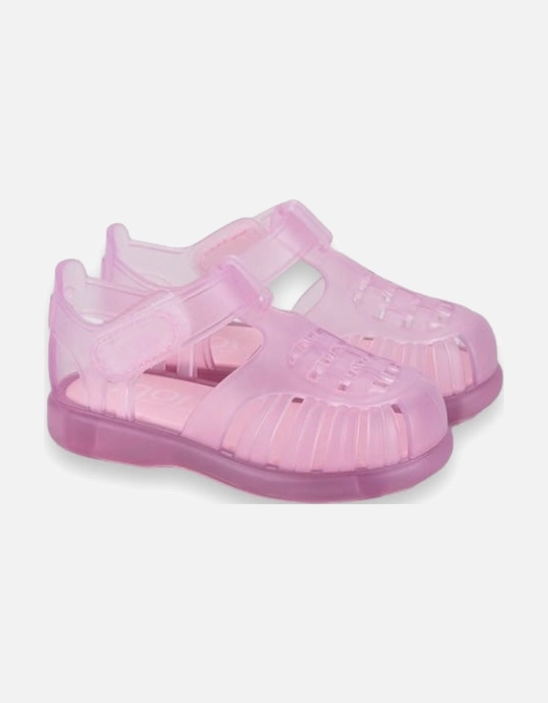 Pink Clear Tobby Sandal