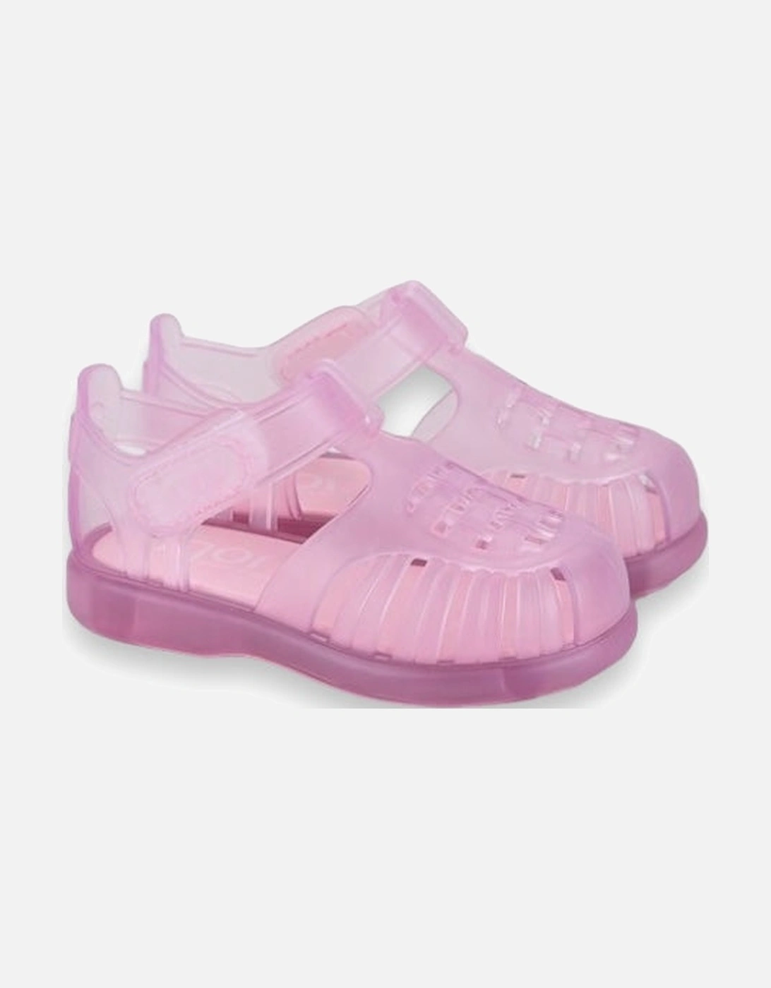 Pink Clear Tobby Sandal, 5 of 4