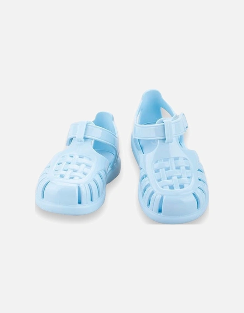 Blue Gloss Tobby Sandal