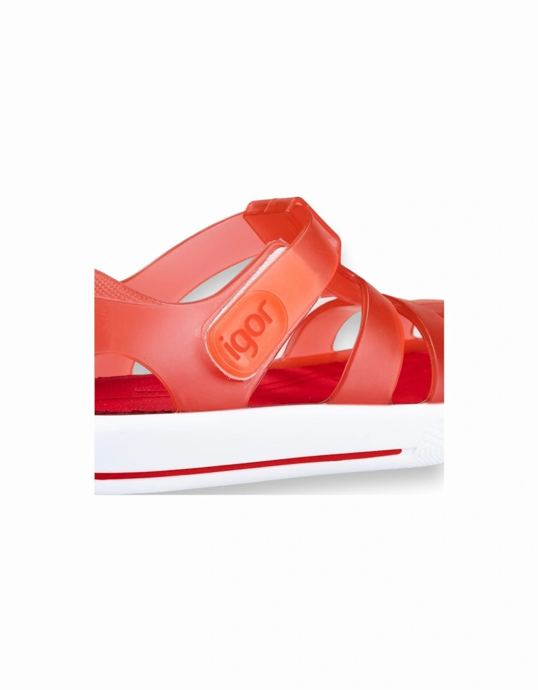 Red Classic Sandal
