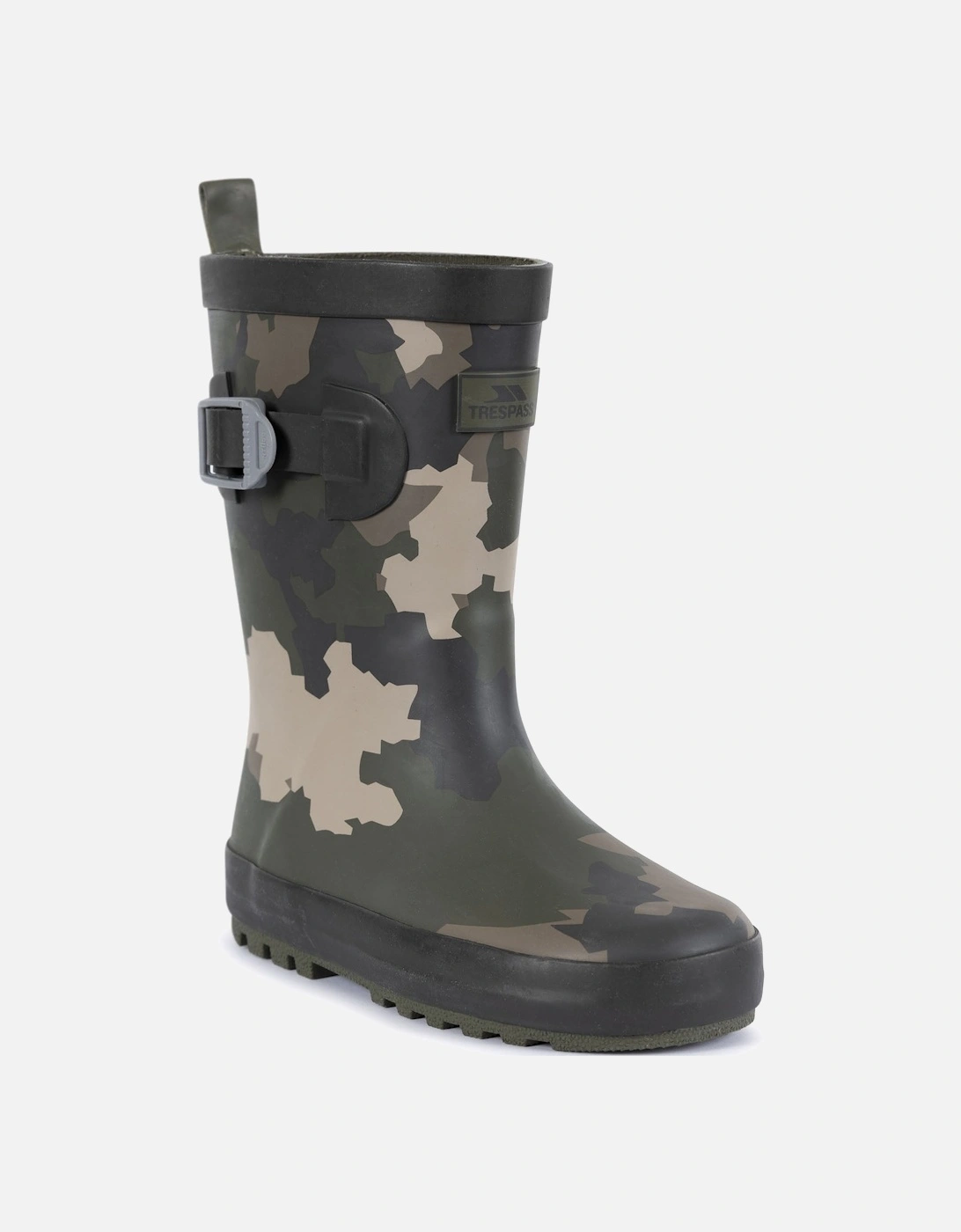 Kids Puddle Patterened Waterproof Wellies