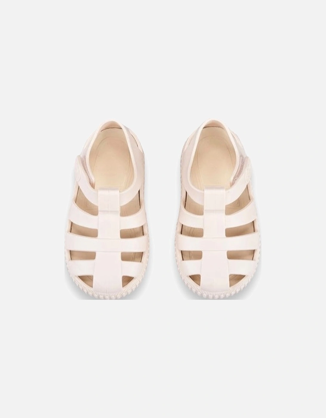 Ivory Ribbed Sole Sandal