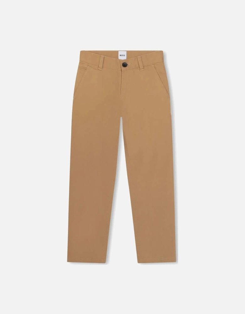 Boys Brown Trousers