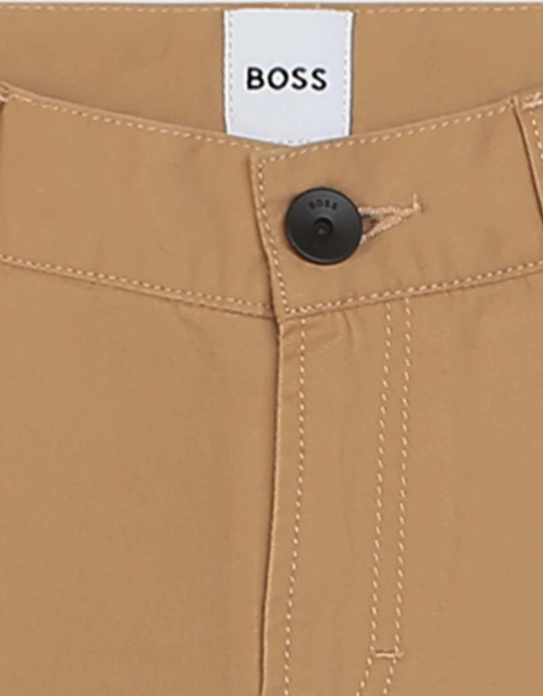 Boys Brown Trousers