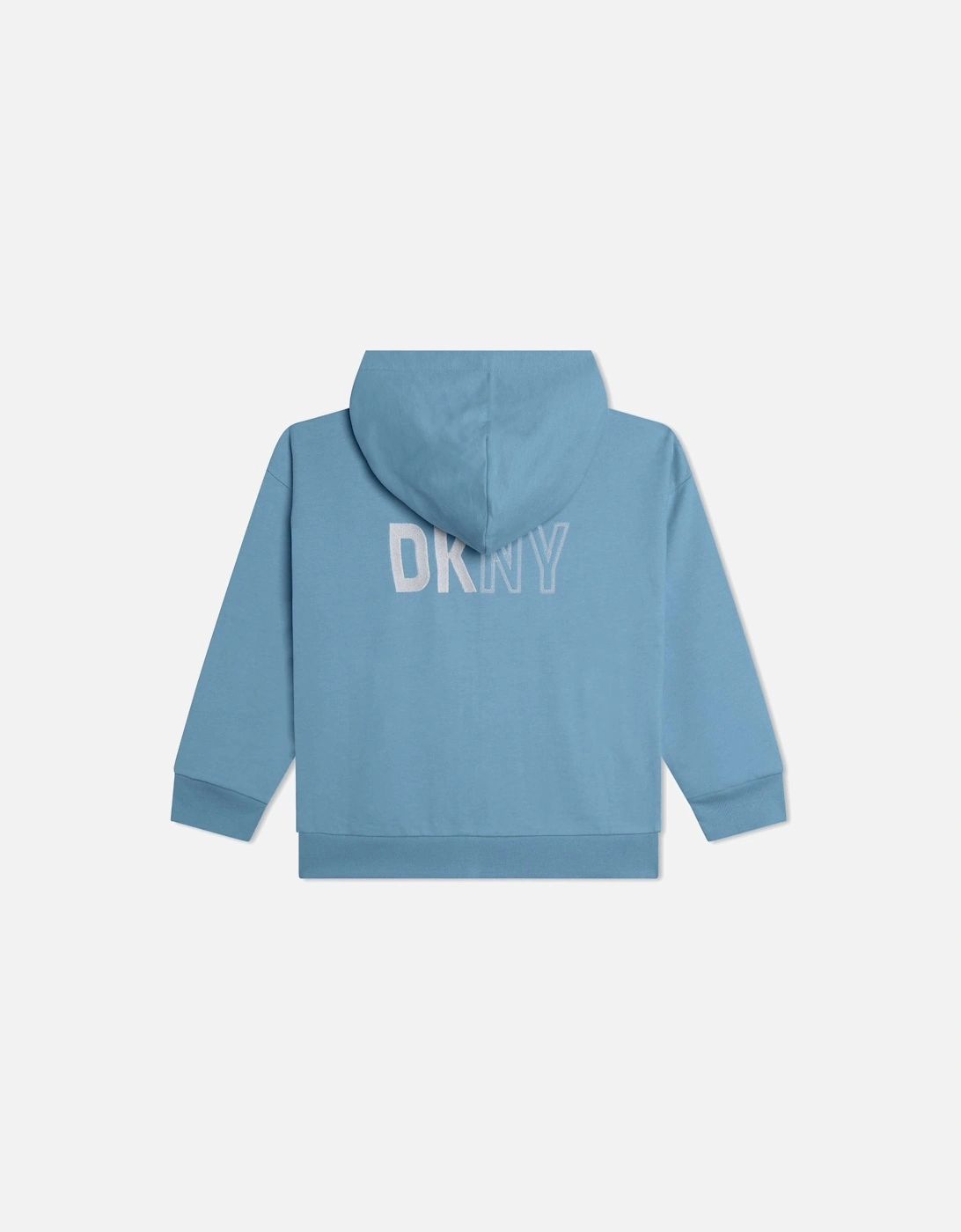 Boys Blue Zip Up Hoodie