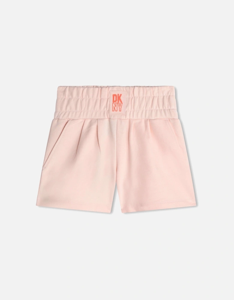 Girls Pink Sport Short