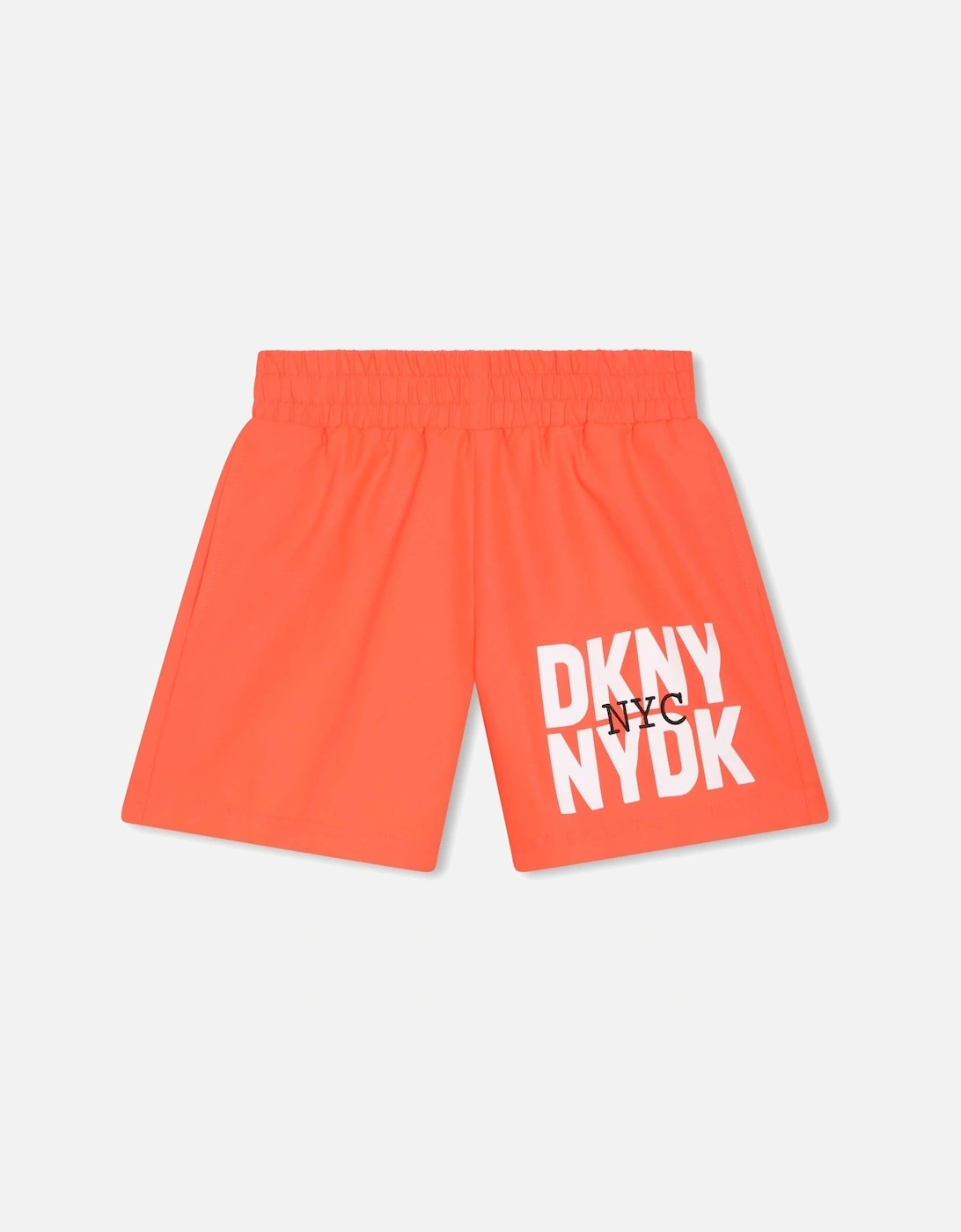 Boys Orange Swim Shorts, 4 of 3