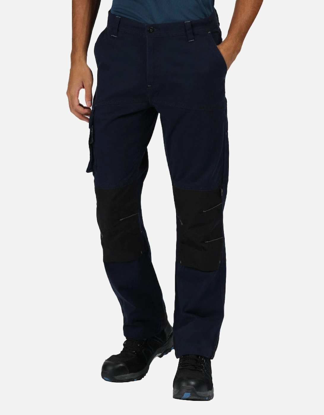 Mens Scandal Stretch Workwear Trousers, 3 of 2