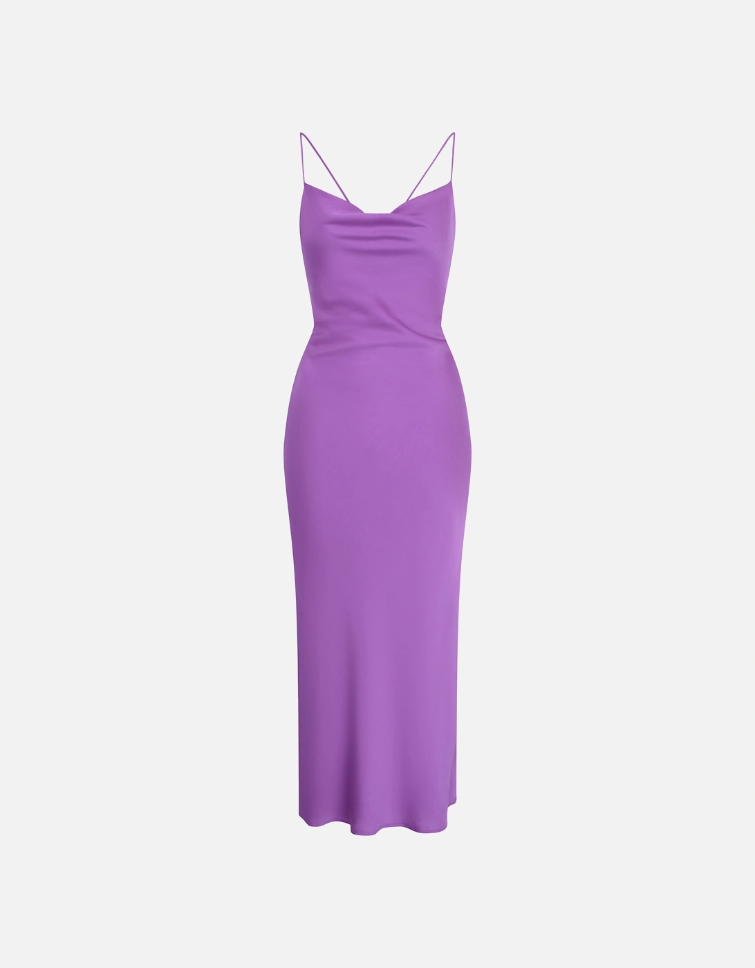 Riviera Midi Dress in Purple