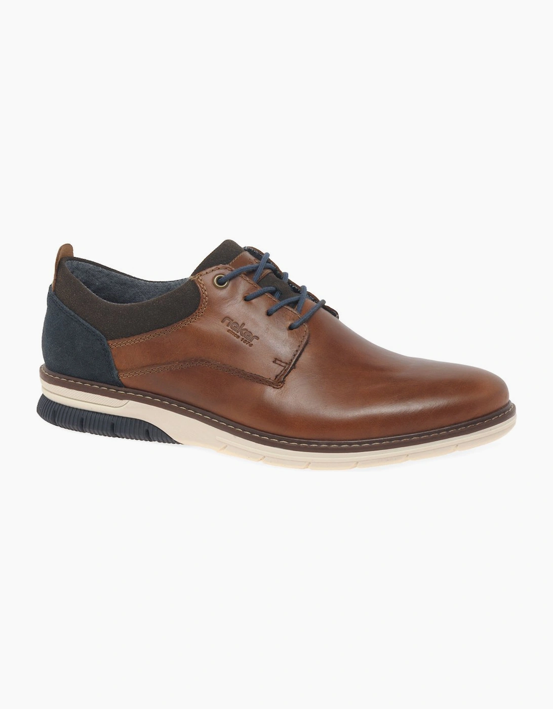 Rieker Men's Brown Brack Casual Shoes - Size: 9.5