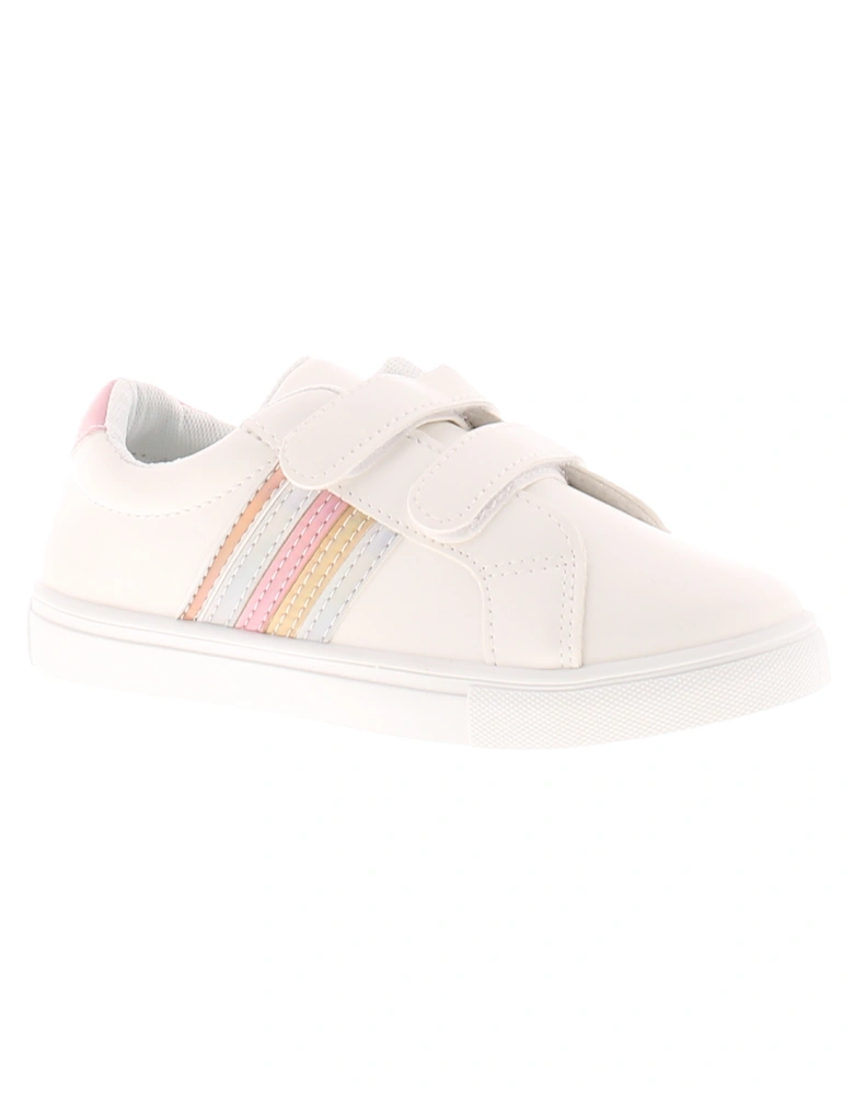 Girls Trainers Younger Girls Posy white UK Size