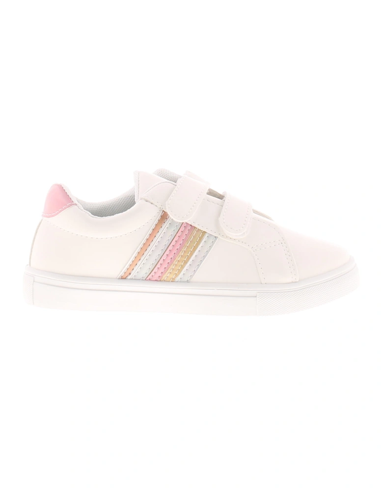 Girls Trainers Younger Girls Posy white UK Size