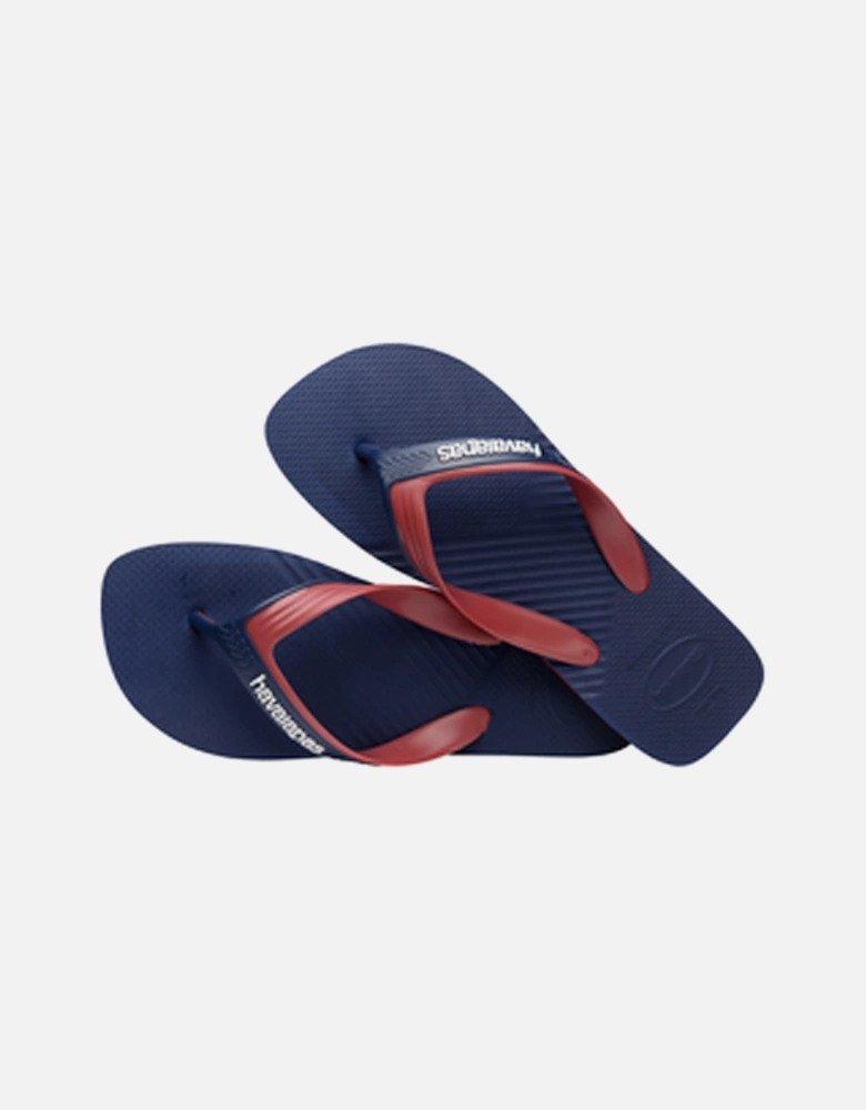 Men's Dual Flip Flop Navy Blue/Navy Blue