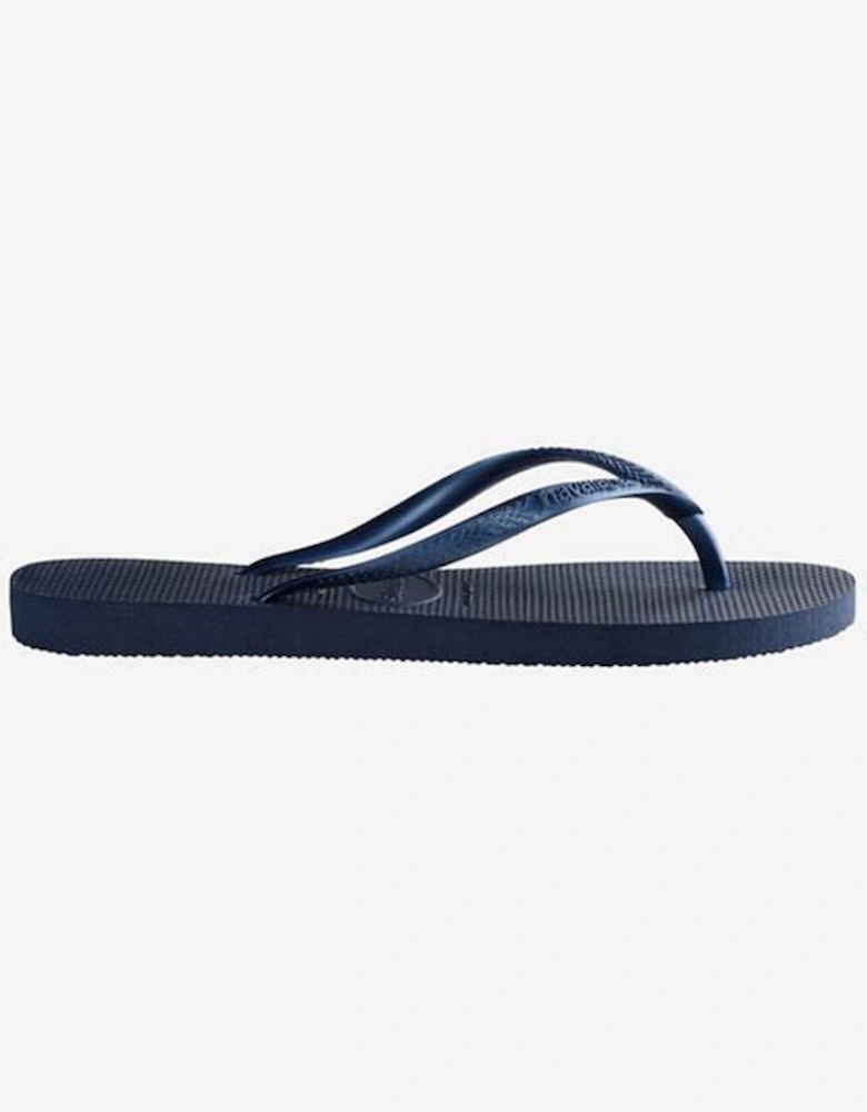 Women's Slim Flip Flops Navy Blue