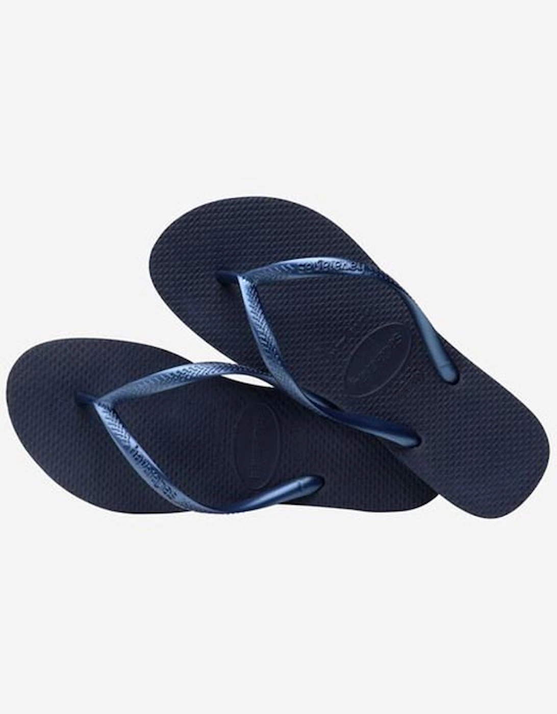 Women's Slim Flip Flops Navy Blue