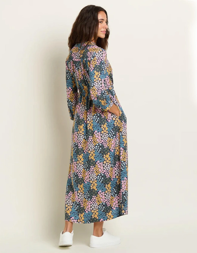 Women's Wildflower Meadow Shirt Dress Multi