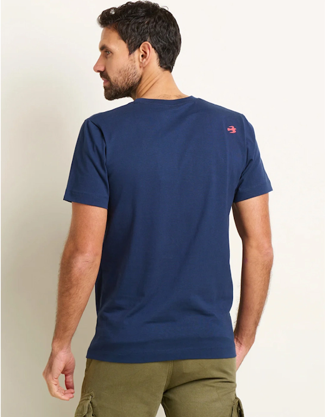 Men's Sitting Surfers Tee Navy