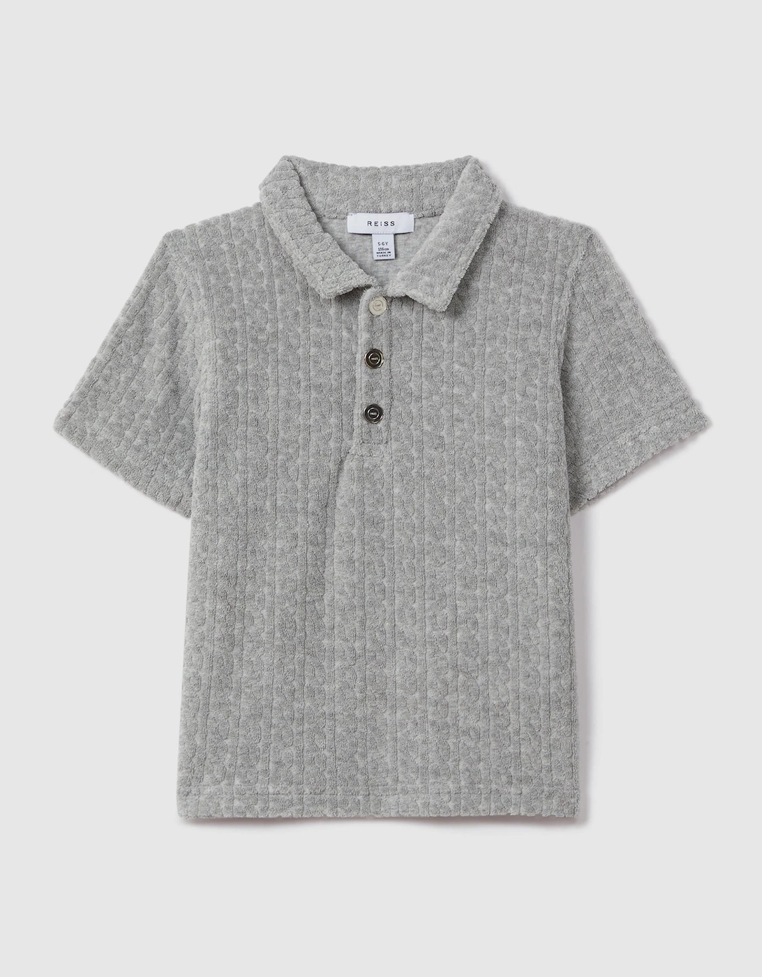 Towelling Polo Shirt, 2 of 1