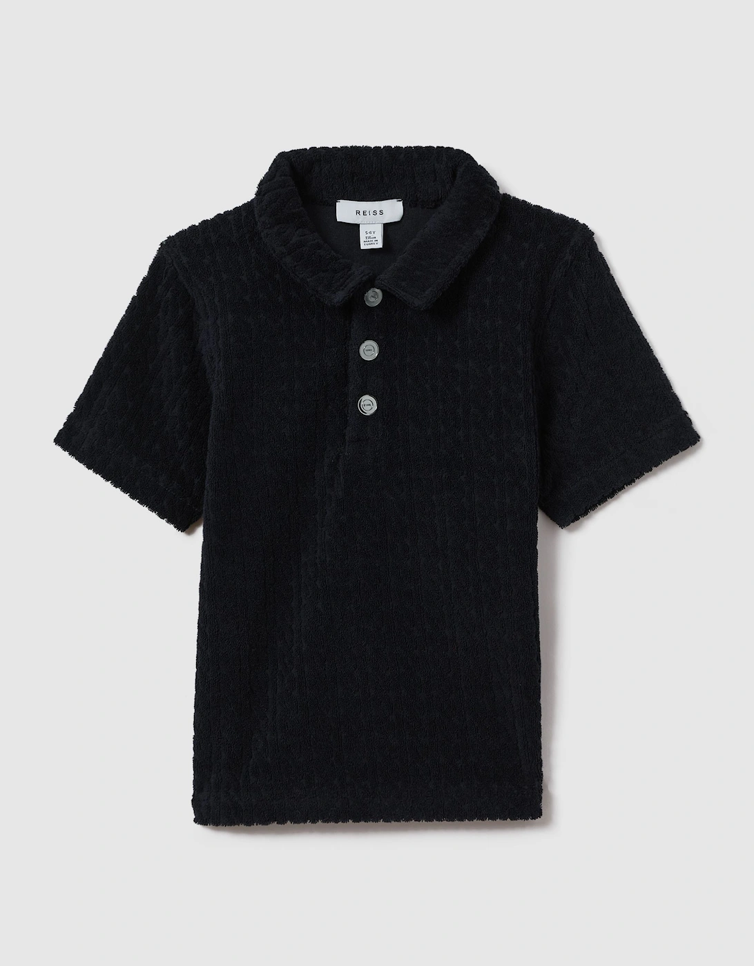 Towelling Polo Shirt, 2 of 1