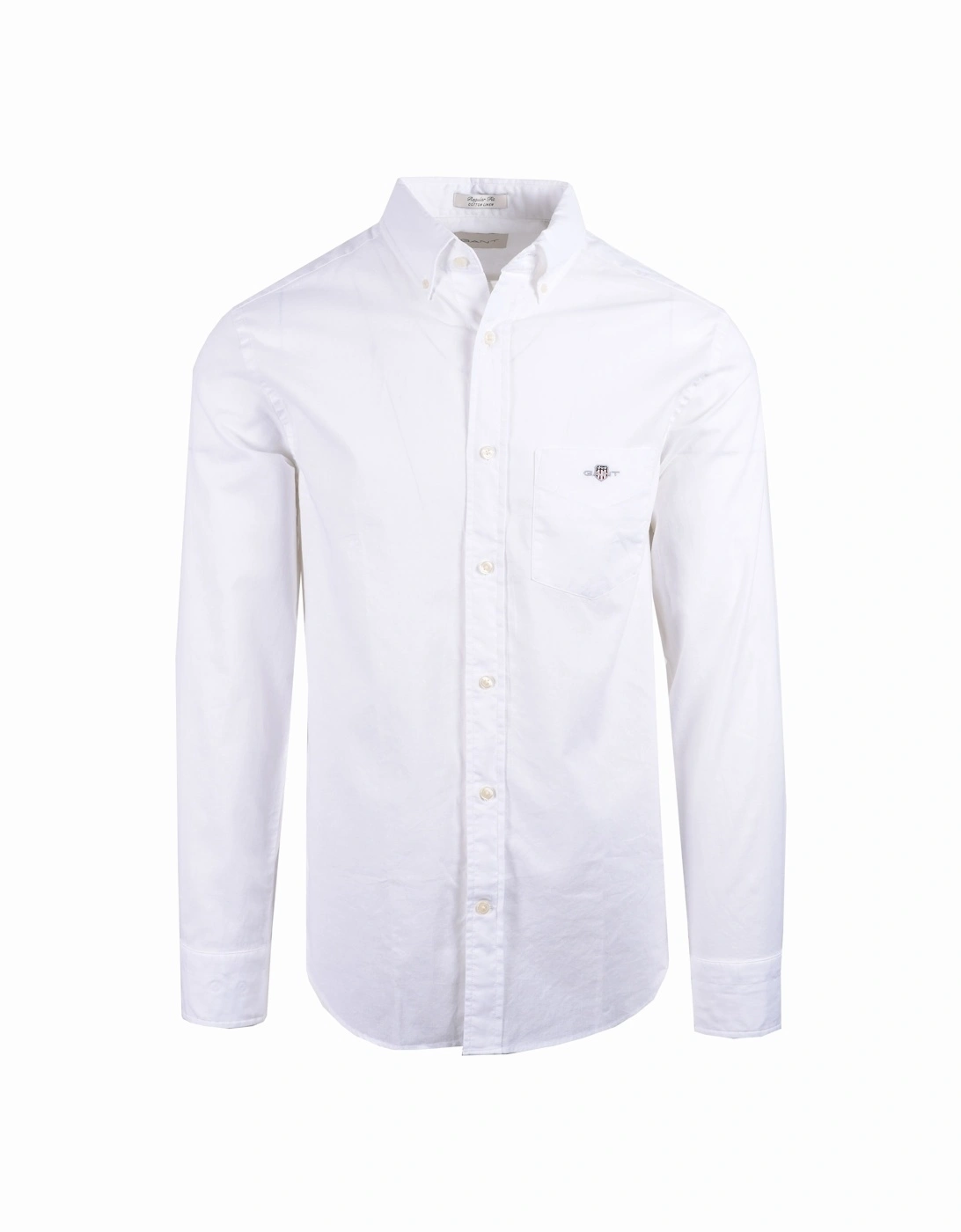 Reg Cotton Linen Long Sleeve Shirt White, 5 of 4