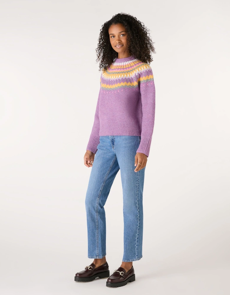 Isla Patterned Yoke Jumper