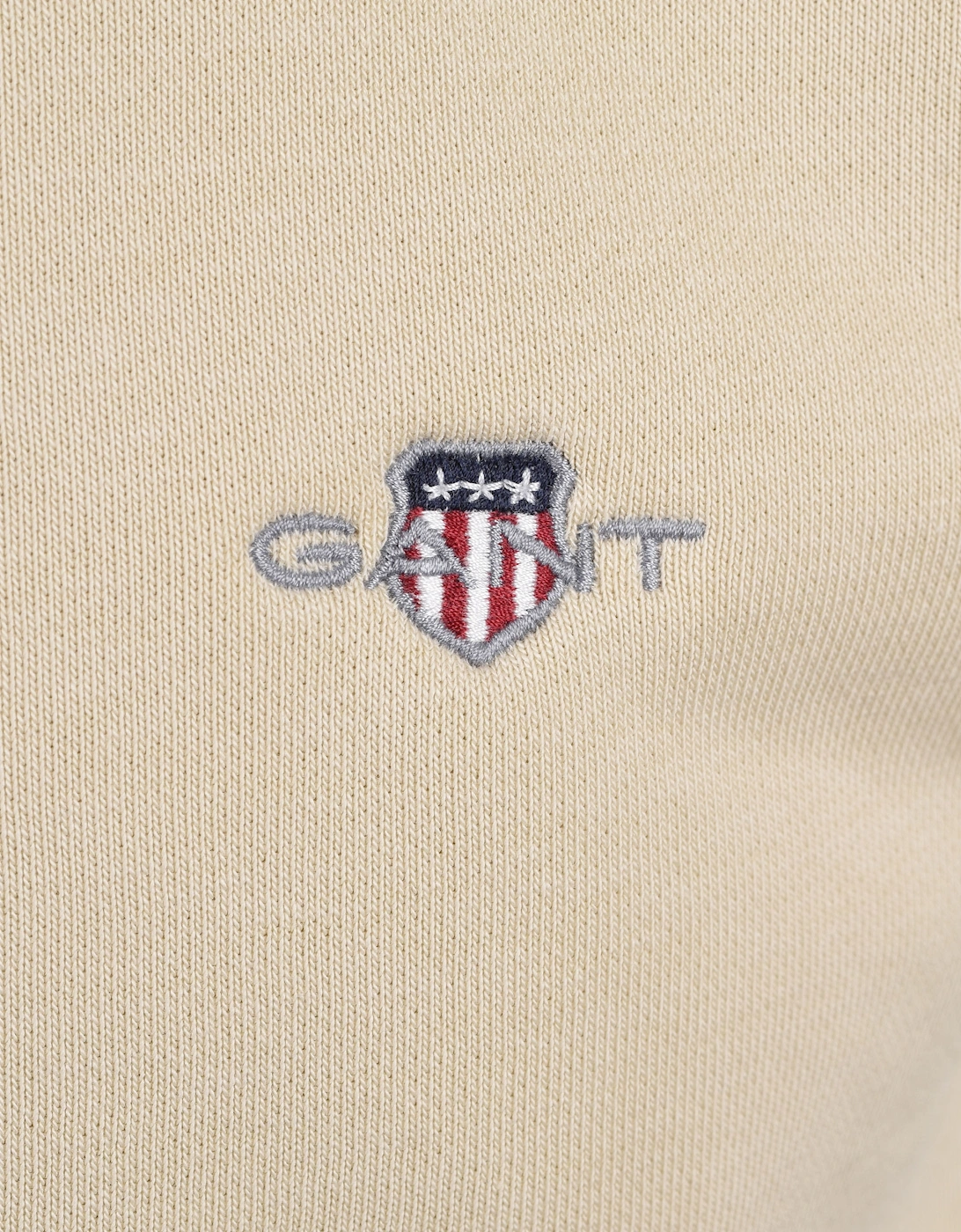 Reg Shield Half Zip Sweat Silky Beige