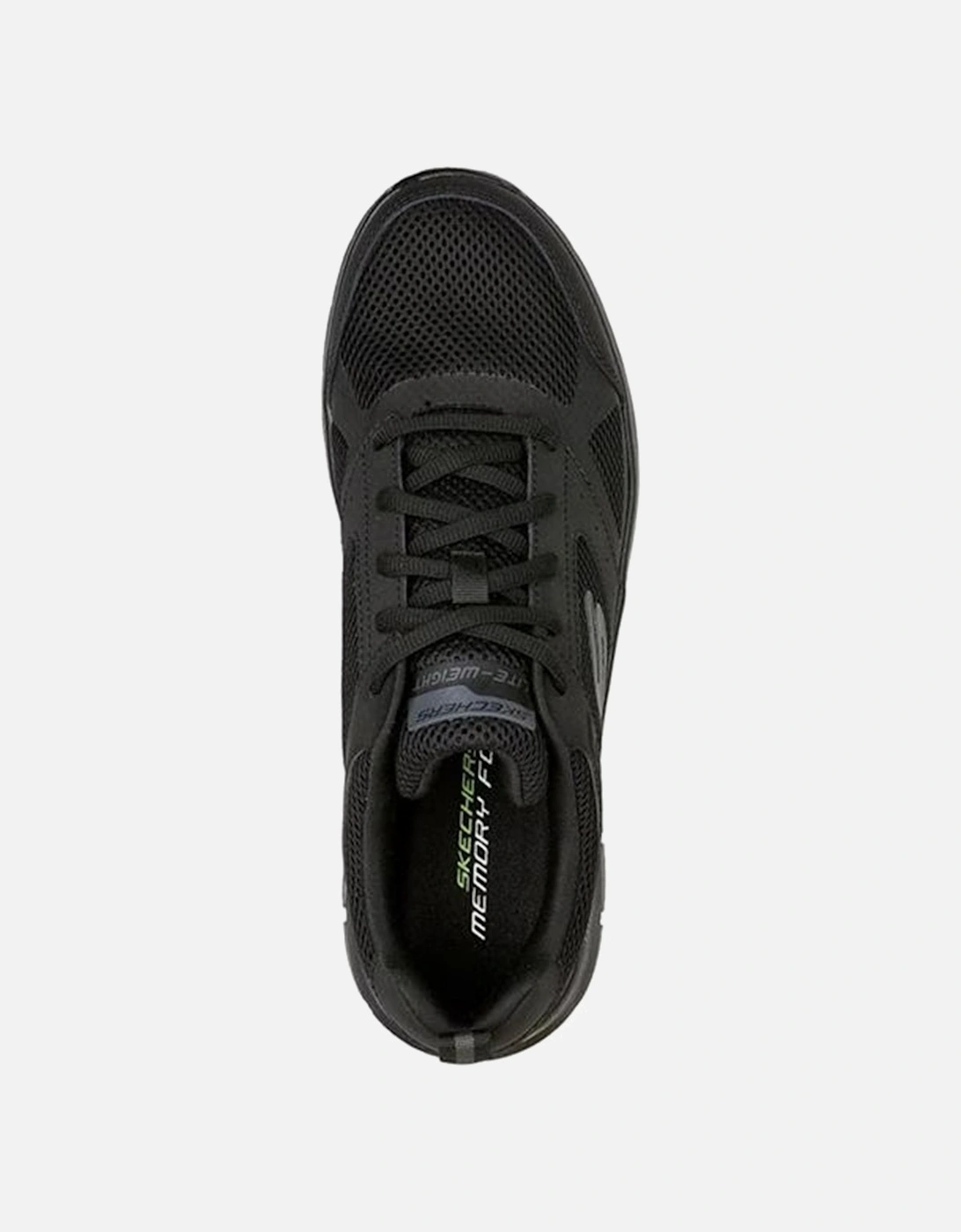 Mens Track Broader Trainers (All Black)
