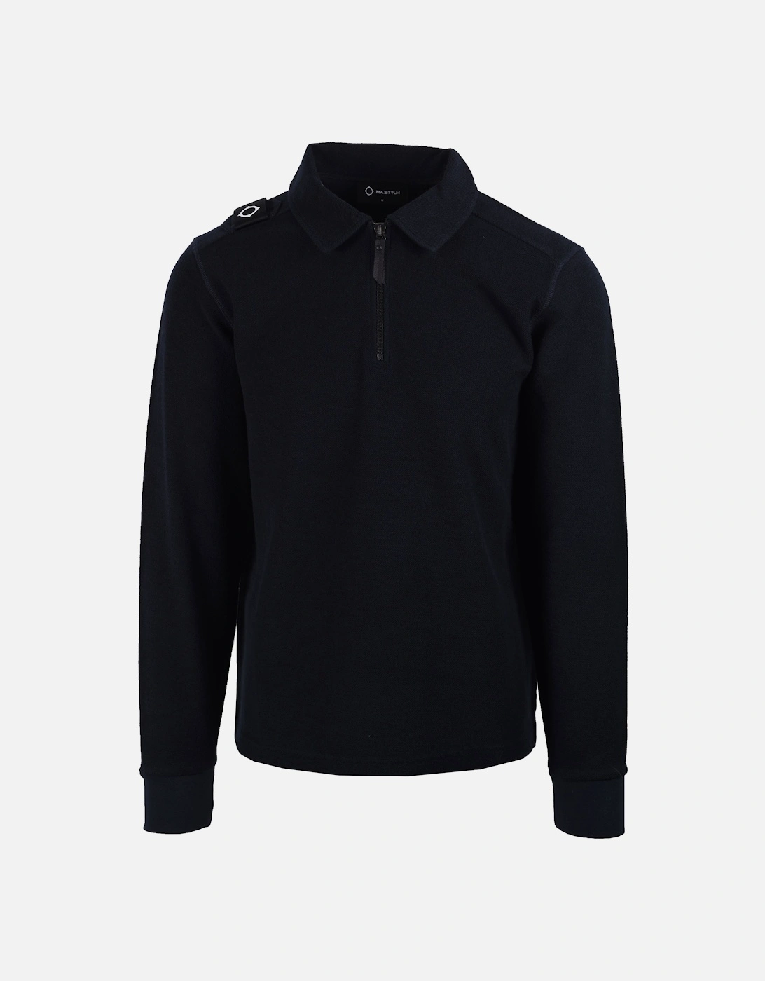 Rev Loopback Long Sleeved Polo Ink Navy, 6 of 5