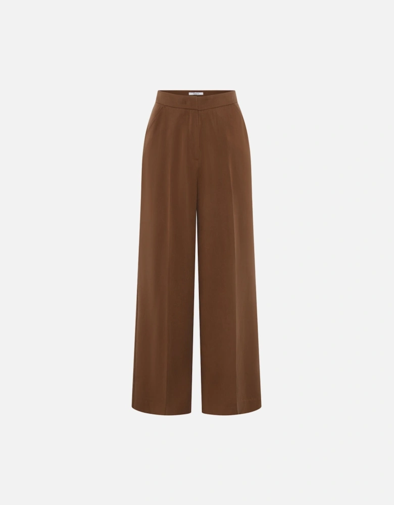 Fleet Flared Trouser in Tobacco