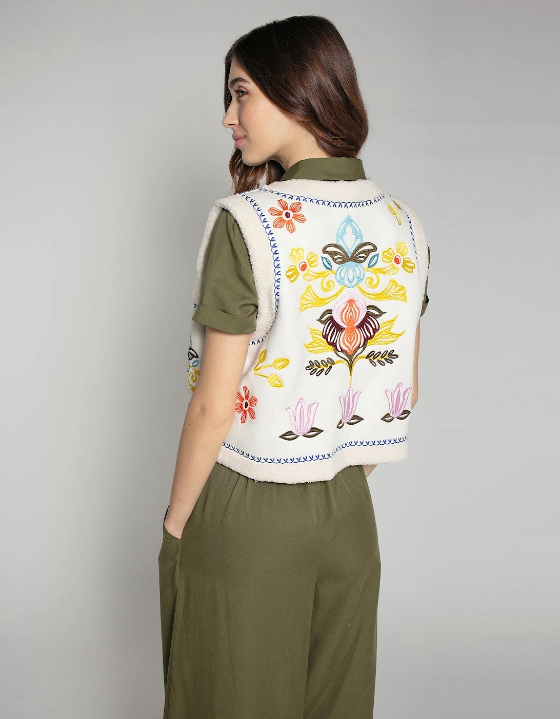 Cassidy embroidered Gilet