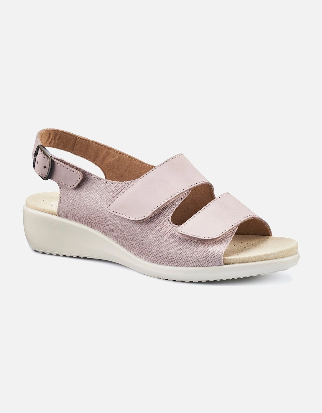 Easy II Womens Extra Wide Wedge Sandals, 5 of 4