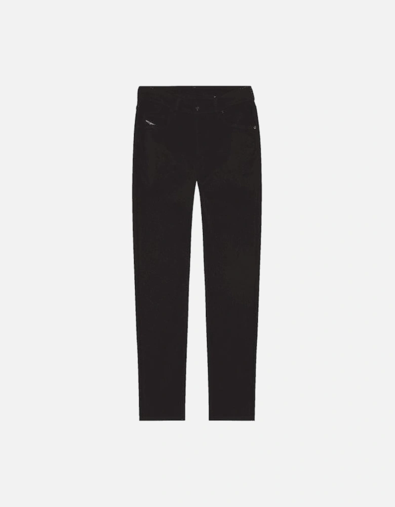 Larkee Regular Fit Black Jeans