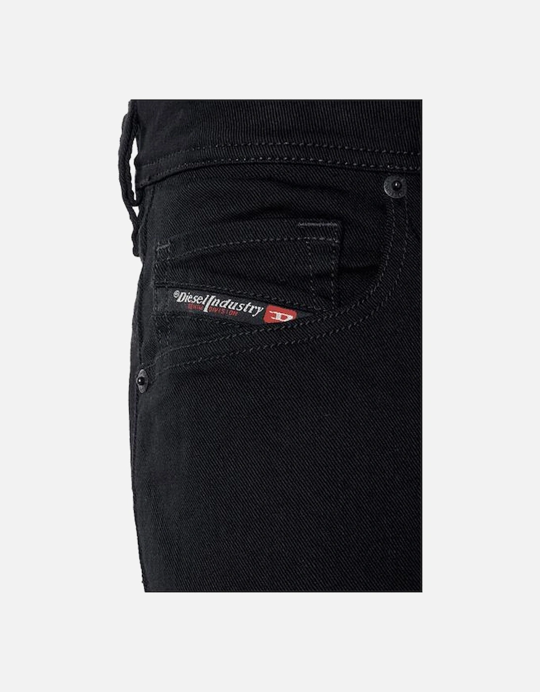 Larkee Regular Fit Black Jeans