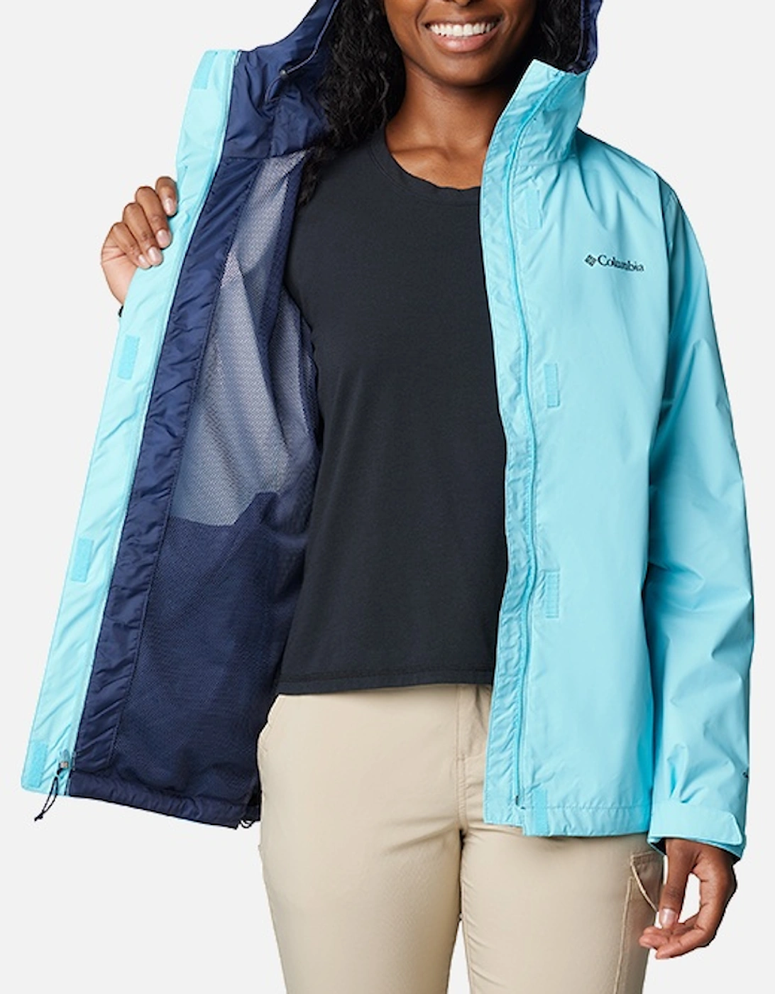 Womens Arcadia II Jacket Aquamarine Nocturnal