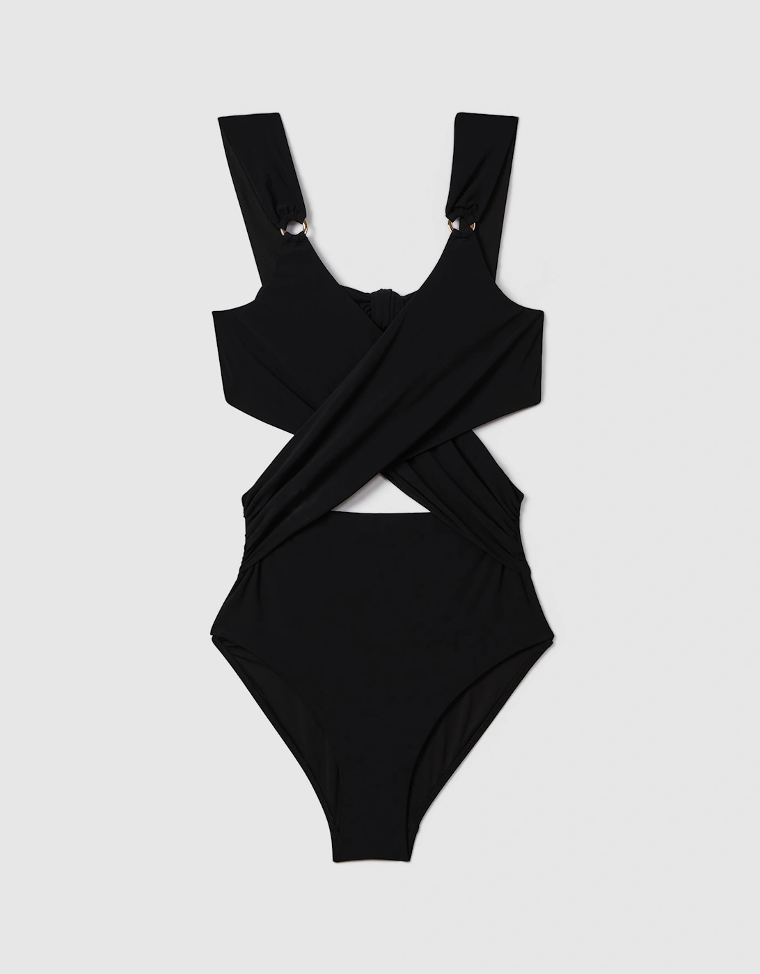 Cross Front Cut-Out Swimsuit, 2 of 1