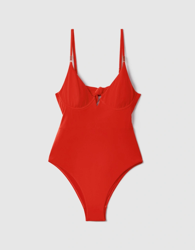 Underwired Tie Back Swimsuit