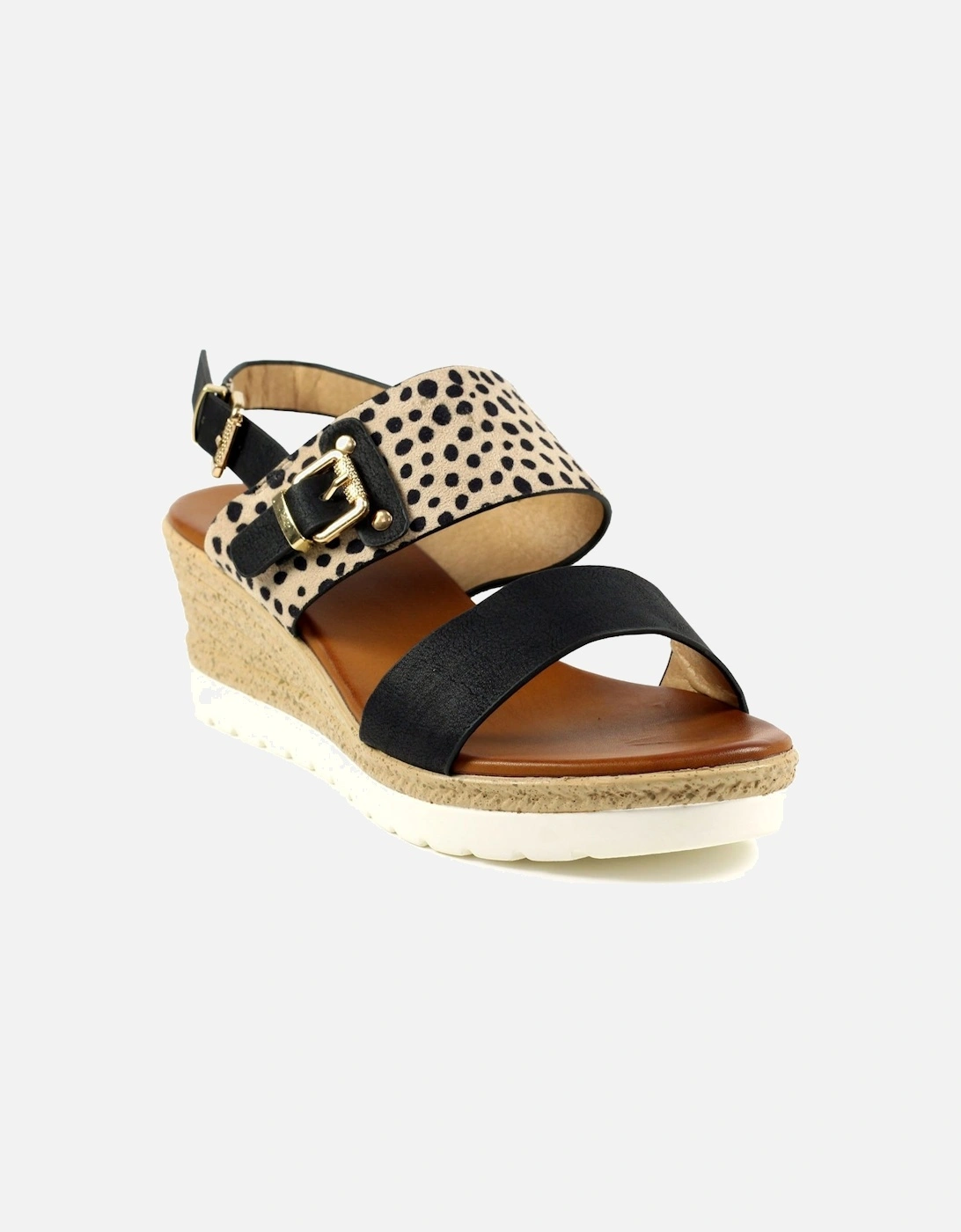 Rio Womens Wedge Sandals, 2 of 1