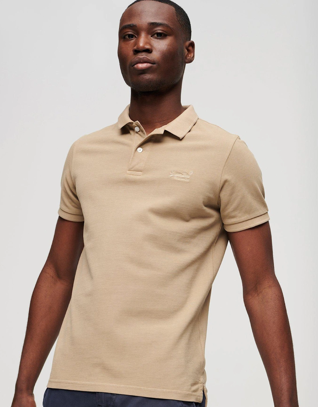 Destroyed Polo Shirt - Light Brown, 6 of 5